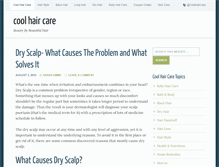 Tablet Screenshot of coolhaircare.com